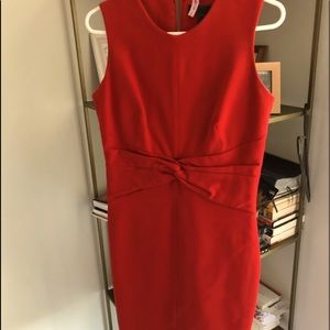RED ROBERT RODRIGUEZ DRESS